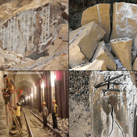 Neeksplozivno raztezno sredstvo za rušenje - TISTO