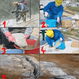 Neeksplozivno raztezno sredstvo za rušenje - TISTO