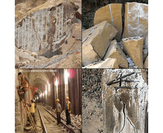 Neeksplozivno raztezno sredstvo za rušenje - TISTO